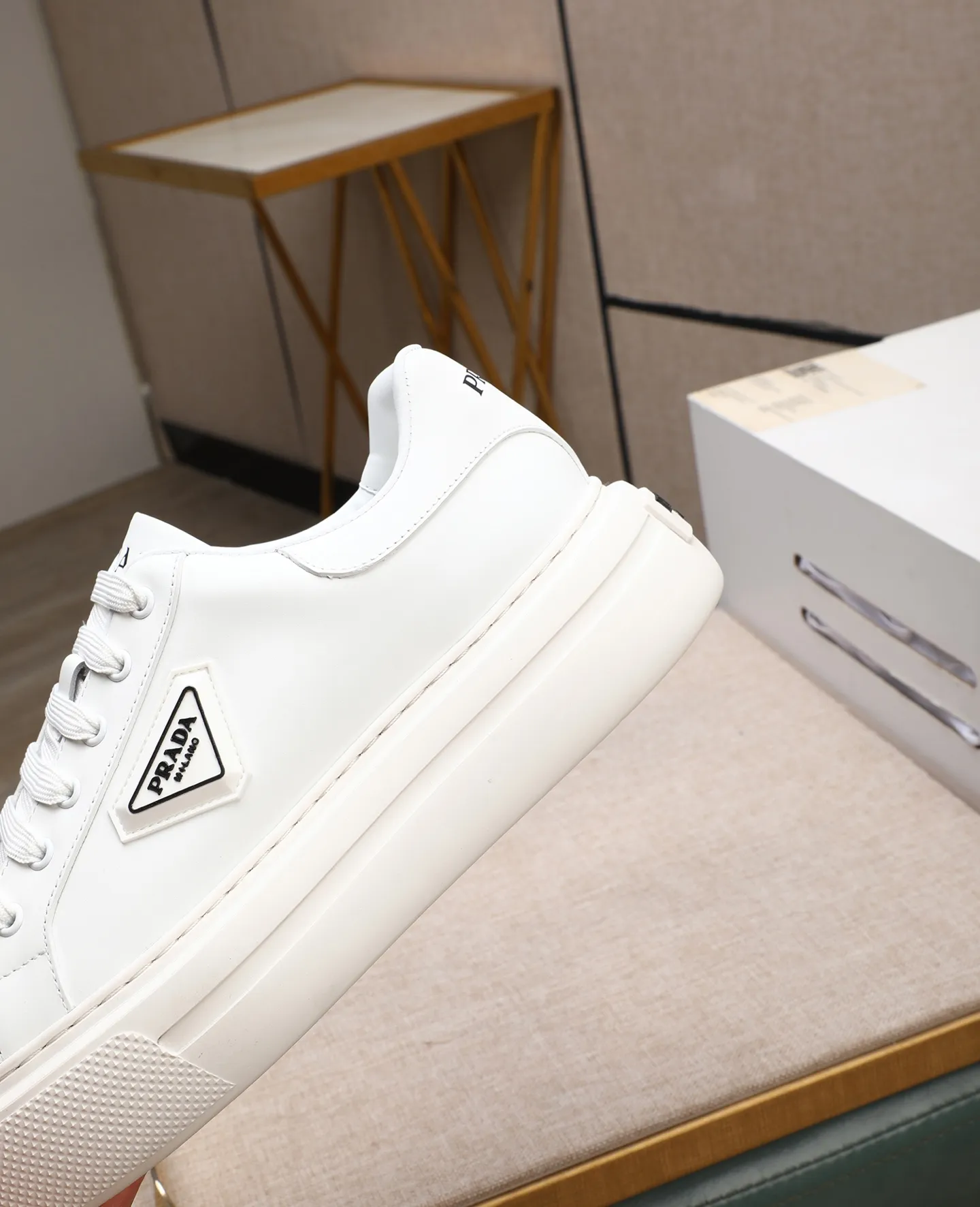 Men's shoes 💰580 [PRADA] Popular items in men's shoe counters, synchronized with the official website, high-quality shipments ✔️Original cowhide + cowhide lining, 1🆚1 replica, original original outsole, 38-45 (customized for 45, non-refundable)